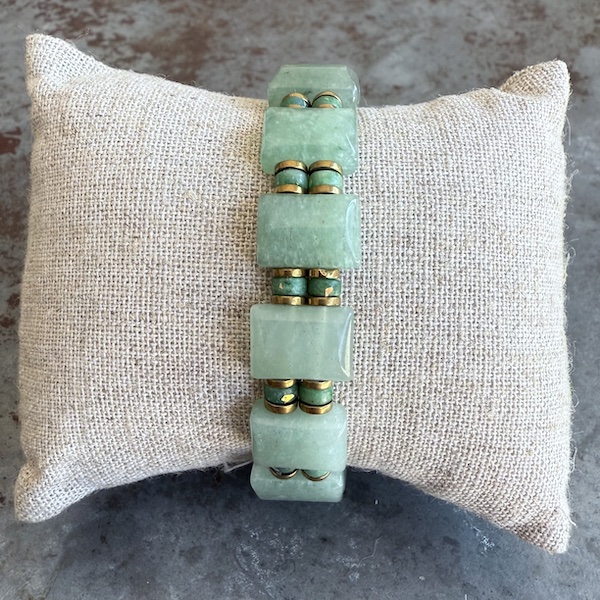 Bracelet ISPAHU en aventurine-2