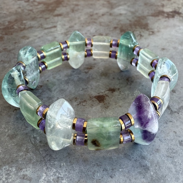 Bracelet ISPAHU en fluorite-13