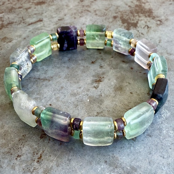 Bracelet ISPAHU en fluorite