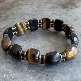 Bracelet ISPAHU en oeil de tigre