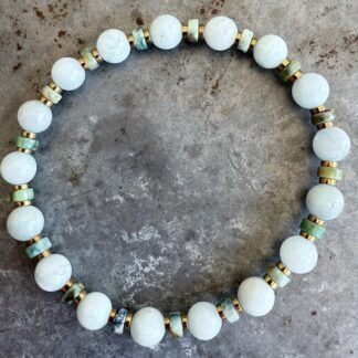 Bracelet en aigue marine-10