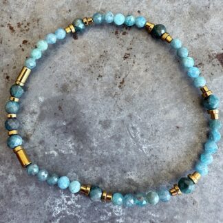 Bracelet en apatite-1