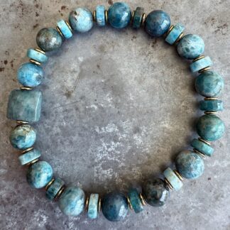 Bracelet en apatite-10