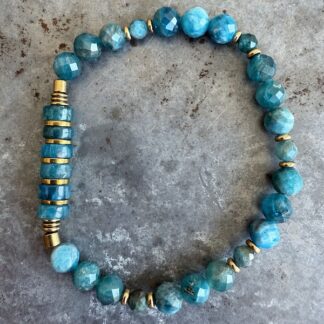 Bracelet en apatite-5