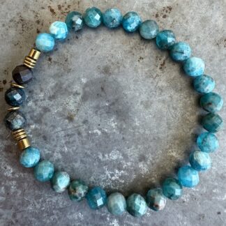 Bracelet en apatite-8
