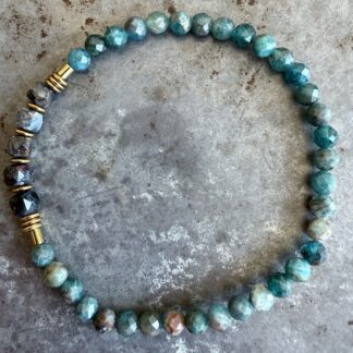 Bracelet en apatite-9