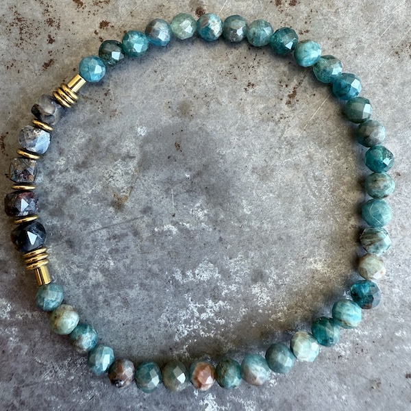 Bracelet en apatite-9