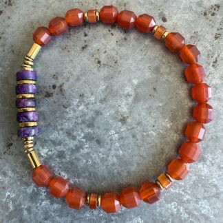 Bracelet en cornaline-5