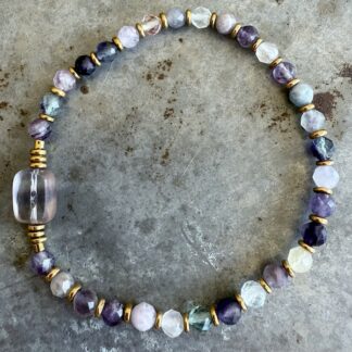 Bracelet en fluorite-1