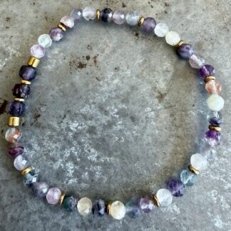 Bracelet en fluorite-11