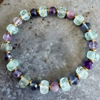 Bracelet en fluorite-4