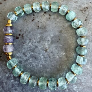Bracelet en fluorite-8
