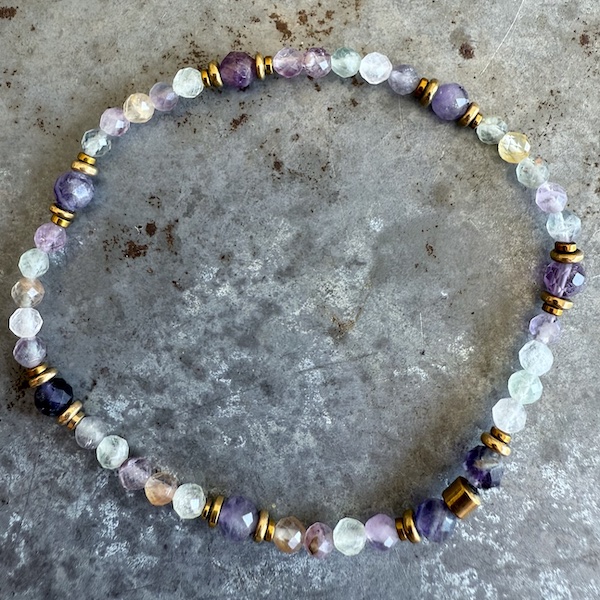 Bracelet en fluorite-9