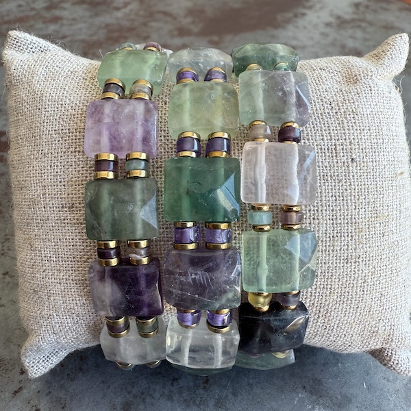 Bracelets ISPAHU en fluorite