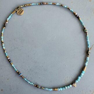 Jonc Numpa 40 cm en apatite