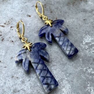 Boucles d'oreilles OWI 1077 en sodalite-1