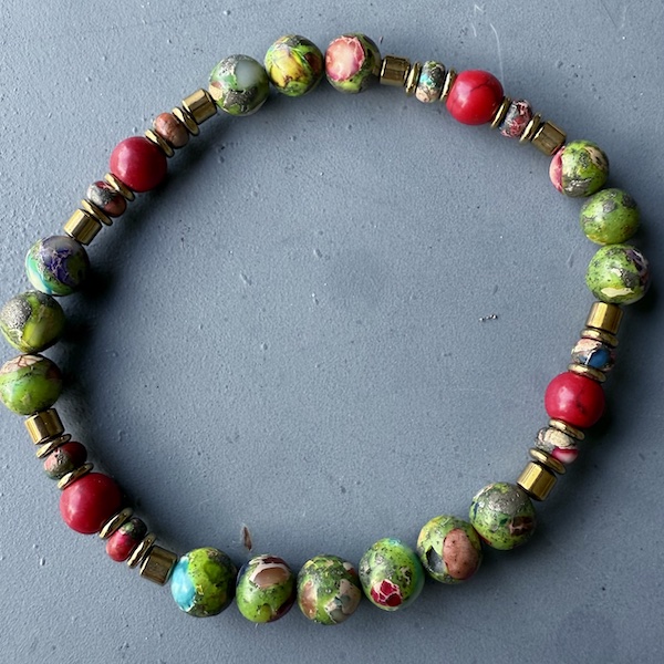 Bracelet en jaspe impérial-2