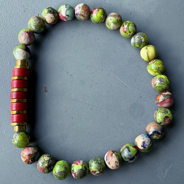 Bracelet en jaspe impérial-3