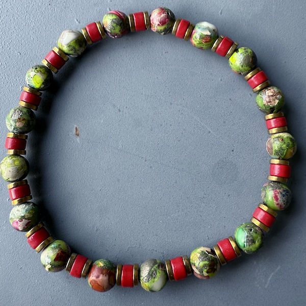 Bracelet en jaspe impérial-4