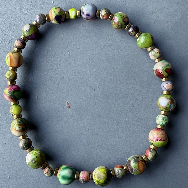 Bracelet en jaspe impérial-5