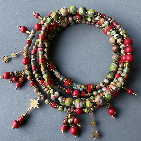 Sautoir TANKA 110 cm en jaspe impérial-1