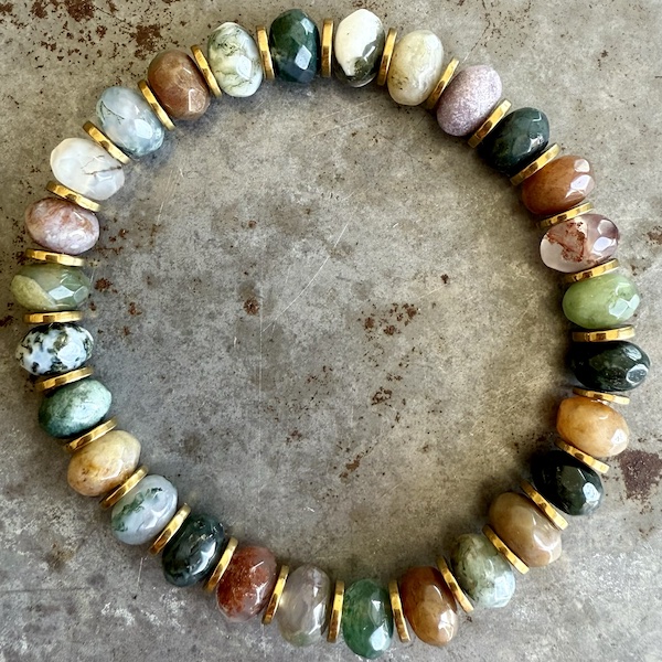 Bracelet en agate indienne-1