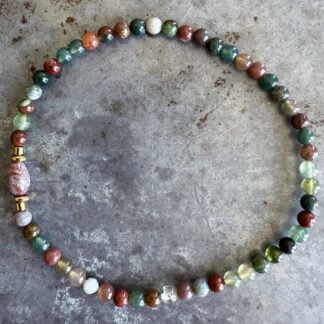 Bracelet en agate indienne-12