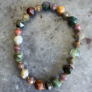 Bracelet en agate indienne-3