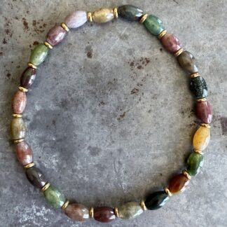 Bracelet en agate indienne-4