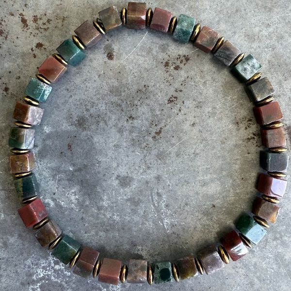 Bracelet en agate indienne-7