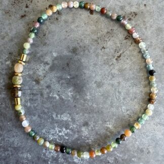 Bracelet en agate indienne-8