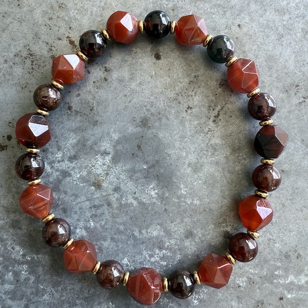 Bracelet en grenat-10