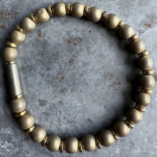 Bracelet en hématite bronze mat-1