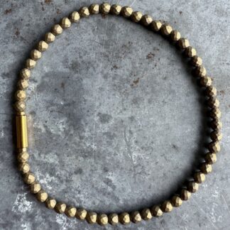 Bracelet en hématite bronze mat-8