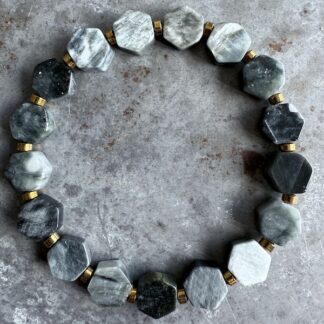 Bracelet en oeil de faucon-3