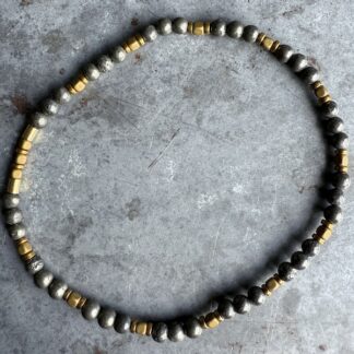 Bracelet en pyrite-3