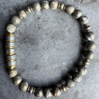 Bracelet en pyrite-5