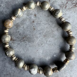 Bracelet en pyrite-6