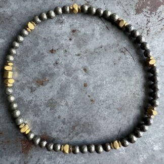 Bracelet en pyrite-9
