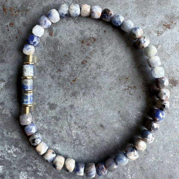 Bracelet en sodalite-2