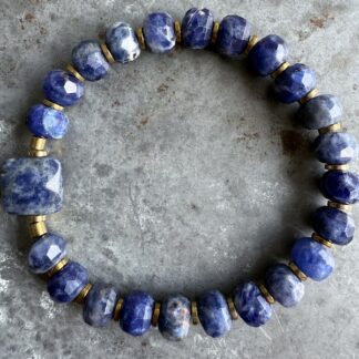Bracelet en sodalite-3