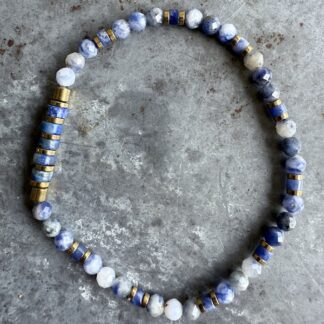 Bracelet en sodalite-8