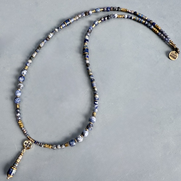 Collier SAKOWI 60 cm en sodalite-1