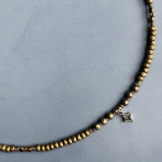 Jonc NUMPA en hématite bronze mat-1