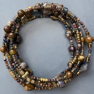 Sautoir TANKA 110 cm en pietersite-2