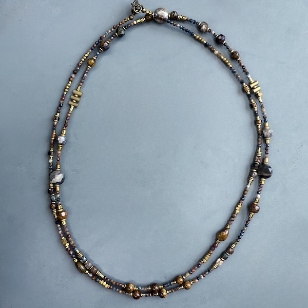 Sautoir TANKA 110 cm en pietersite-3