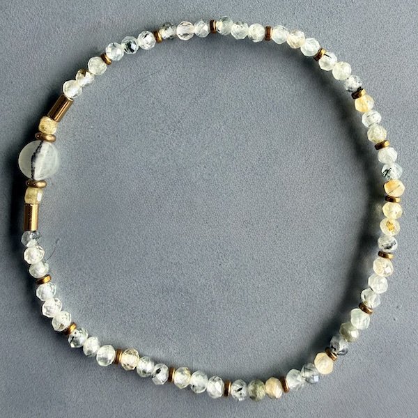 Bracelet en préhnite-1