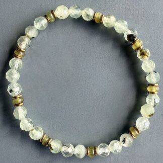 Bracelet en préhnite-4