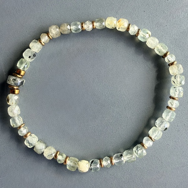 Bracelet en préhnite-7