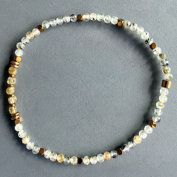 Bracelet en préhnite-8